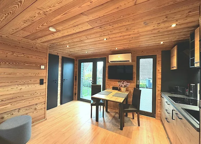Tiny-house & Wellness Zeitlberg Appartement *